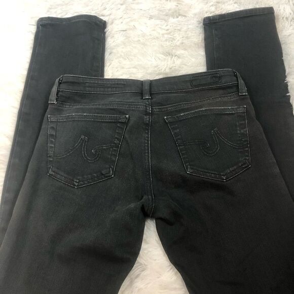 Adriano Goldschmied destroyed black skinny jeans - Picture 3 of 9